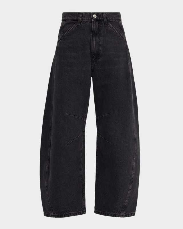 The Bowie Barrel-Leg Jeans